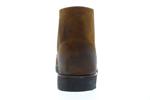 Frye Prison Boot 80373 Mens Brown Suede Lace Up Casual Dress Boots Shoes