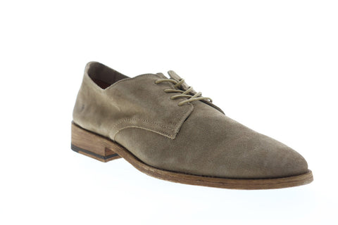 Frye Holden Oxford 80410 Mens Gray Suede Casual Lace Up Oxfords Shoes