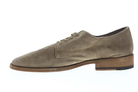 Frye Holden Oxford 80410 Mens Gray Suede Casual Lace Up Oxfords Shoes