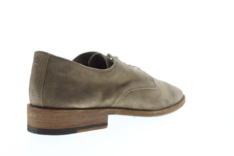 Frye Holden Oxford 80410 Mens Gray Suede Casual Lace Up Oxfords Shoes