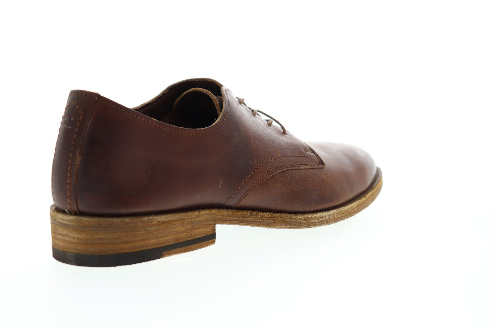 Frye Holden Oxford 80415 Mens Brown Leather Lace Up Plain 