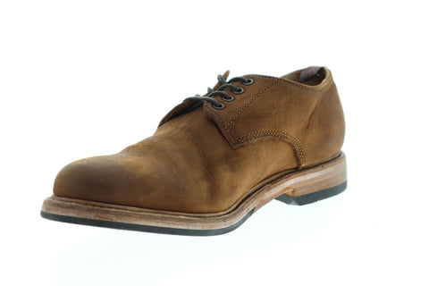 Frye Murray Oxford 80431 Mens Brown Leather Low Top Plain Toe Oxfords Shoes