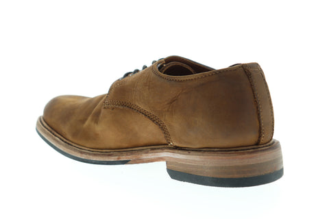Frye Murray Oxford 80431 Mens Brown Leather Low Top Plain Toe Oxfords Shoes