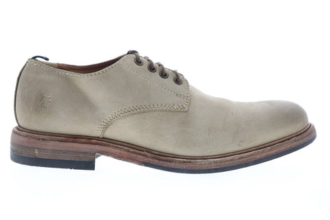 Frye Murray Oxford 80431 Mens Beige Nubuck Casual Lace Up Oxfords Shoes