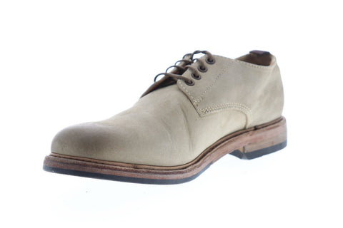 Frye Murray Oxford 80431 Mens Beige Nubuck Casual Lace Up Oxfords Shoes