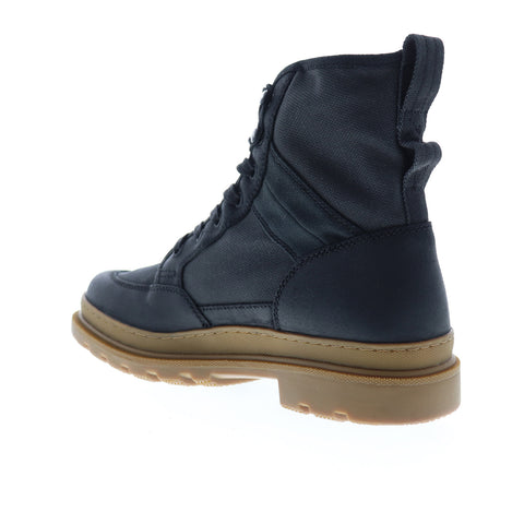 Frye Scout Boot 80438 Mens Black Canvas High Top Lace Up Casual Dress Boots