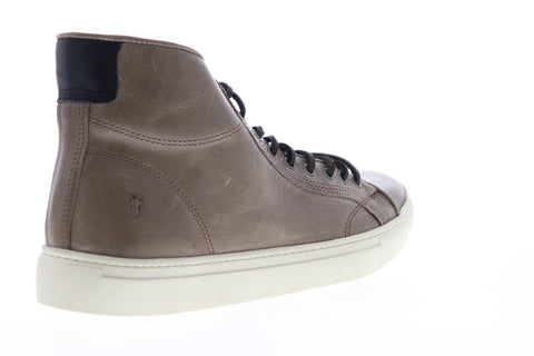 Frye Walker Midlace 80442 Mens Brown Leather Lace Up High Top Sneakers Shoes