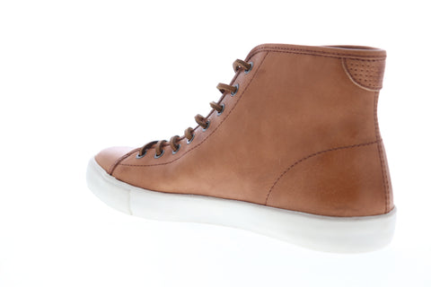 Frye Brett High 80448 Mens Brown Leather Lace Up Lifestyle Sneakers Shoes