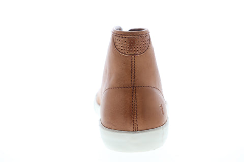 Frye Brett High 80448 Mens Brown Leather Lace Up Lifestyle Sneakers Shoes