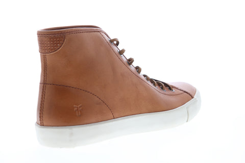 Frye Brett High 80448 Mens Brown Leather Lace Up Lifestyle Sneakers Shoes