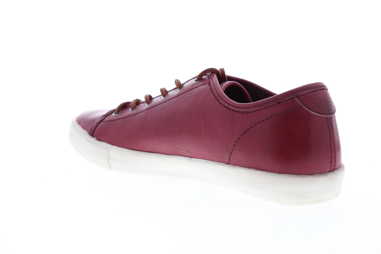 Frye Brett Low 80449 Mens Red Leather Lace Up Lifestyle 