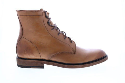 Frye James Lace Up 80491 Mens Brown Leather Lace Up Casual Dress Boots