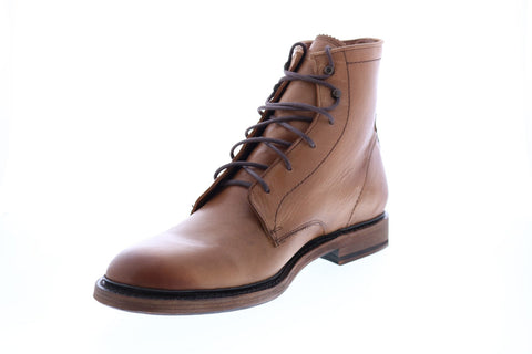 Frye James Lace Up 80491 Mens Brown Leather Lace Up Casual Dress Boots