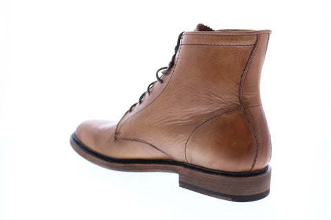 Frye James Lace Up 80491 Mens Brown Leather Lace Up Casual Dress Boots