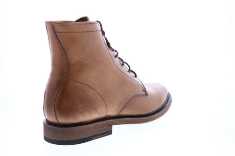 Frye James Lace Up 80491 Mens Brown Leather Lace Up Casual Dress Boots