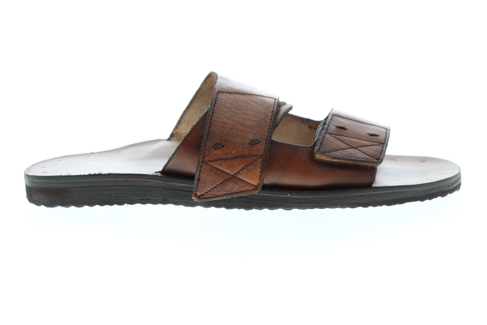 Frye men’s sandal Frye Theo Sandal 80525 Mens Red Leather Slip On Flip-Flops  main image 3