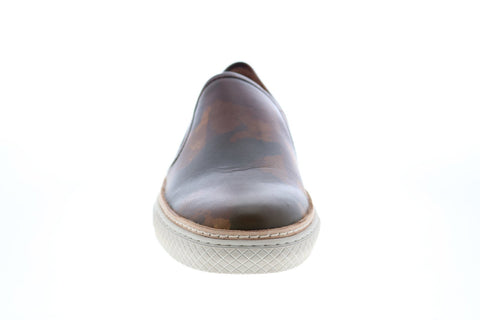 Frye Essex Slip On 80513 Mens Brown Leather Slip On Lifestyle Sneakers Shoes