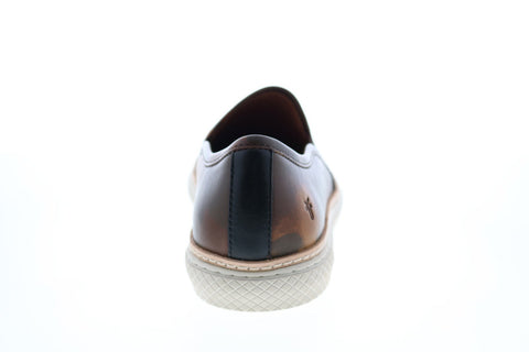 Frye Essex Slip On 80513 Mens Brown Leather Slip On Lifestyle Sneakers Shoes