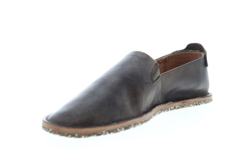 Frye Montauk A Line 80521 Mens Gray Leather Casual Slip On Loafers Shoes