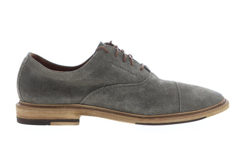 Frye Paul Bal Oxford 80523 Mens Gray Suede Casual Lace Up Oxfords Shoes