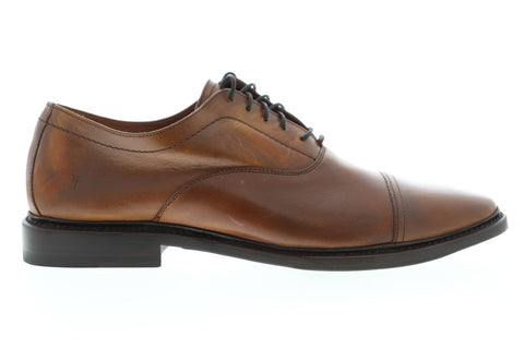 Frye Paul Bal Oxford 80524 Mens Brown Leather Dress Lace Up Oxfords Shoes