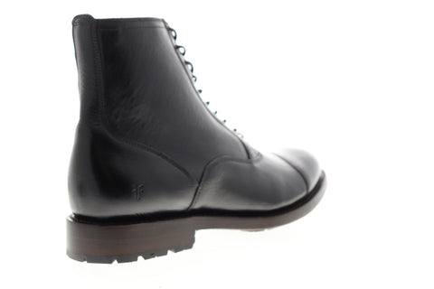 Frye Bowery Bal Lace Up 80529 Mens Black Leather Casual Dress Boots Shoes