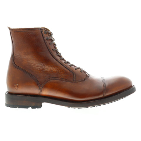 Frye Bowery Bal Lace Up 80529 Mens Brown Leather Lace Up Casual Dress Frye Bowery Bal Lace Up 80529 Mens Brown Leather Lace Up Casual Dress