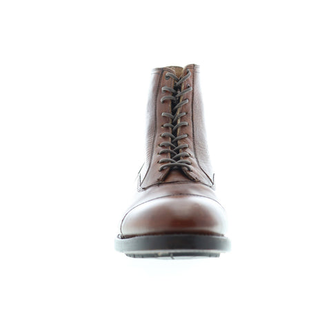 Frye Bowery Bal Lace Up 80529 Mens Brown Leather Casual Dress Boots Shoes