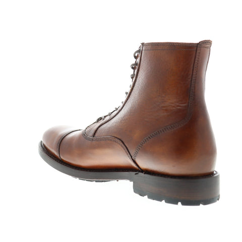 Frye Bowery Bal Lace Up 80529 Mens Brown Leather Casual Dress Boots Shoes