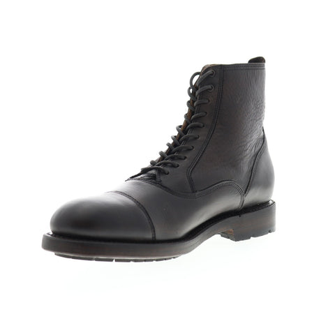 Frye Bowery Bal Lace Up 80529 Mens Brown Leather Casual Dress Boots Shoes