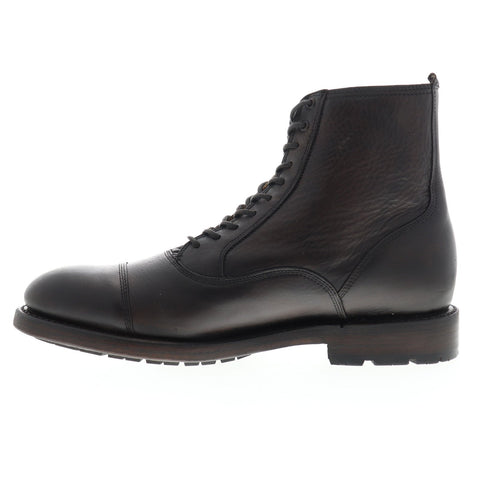 Frye Bowery Bal Lace Up 80529 Mens Brown Leather Casual Dress Boots Shoes