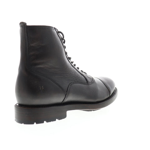 Frye Bowery Bal Lace Up 80529 Mens Brown Leather Casual Dress Boots Shoes