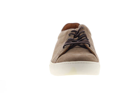 Frye Walker Low Lace 80532 Mens Brown Suede Lace Up Low Top Sneakers Shoes