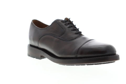 Frye Bowery Bal Oxford 80533 Mens Brown Leather Dress Lace Up Oxfords Shoes