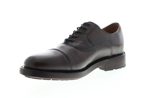 Frye Bowery Bal Oxford 80533 Mens Brown Leather Dress Lace Up Oxfords Shoes