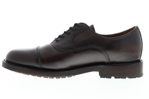 Frye Bowery Bal Oxford 80533 Mens Brown Leather Dress Lace Up Oxfords Shoes