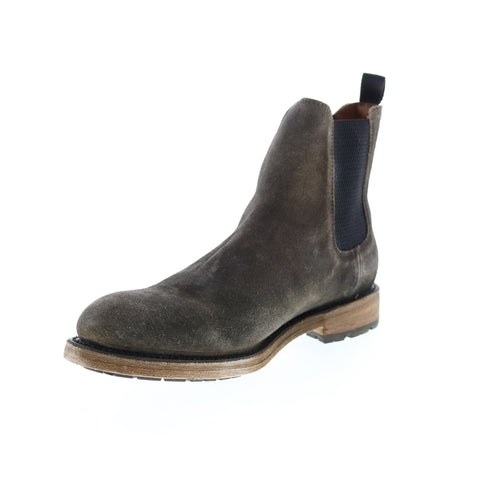 Frye Bowery Chelsea 80534 Mens Brown Suede Chelsea Boots