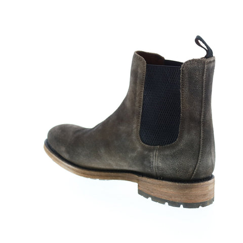 Frye Bowery Chelsea 80534 Mens Brown Suede Chelsea Boots