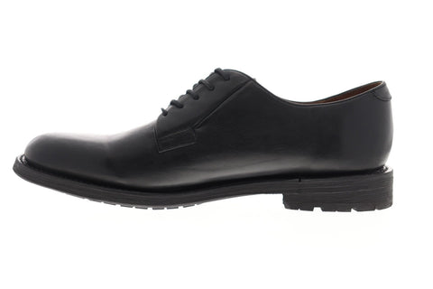 Frye Bowery Oxford 80542 Mens Black Leather Dress Lace Up Oxfords Shoes