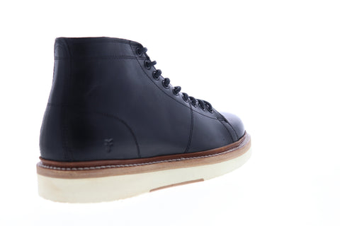 Frye Bryant Lace Up 80553 Mens Black Leather High Top Casual Dress Boots