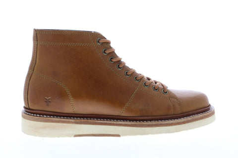 Frye Bryant Lace Up 80553 Mens Brown Leather Lace Up Casual Dress Boots Shoes