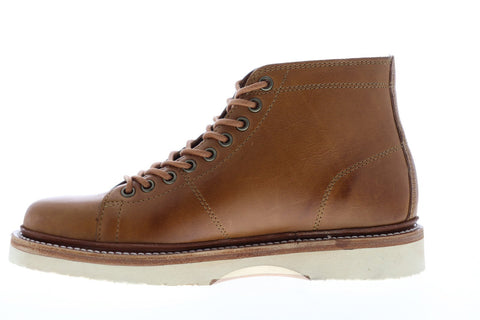 Frye Bryant Lace Up 80553 Mens Brown Leather Lace Up Casual Dress Boots Shoes