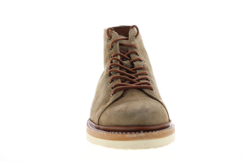 Frye Bryant Lace Up 80556 Mens Brown Suede Lace Up Casual Dress Boots Shoes