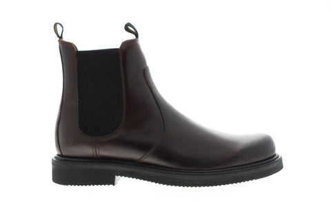 Frye Johnny Chelsea 80569 Mens Brown Leather Slip On Chelsea Boots Shoes