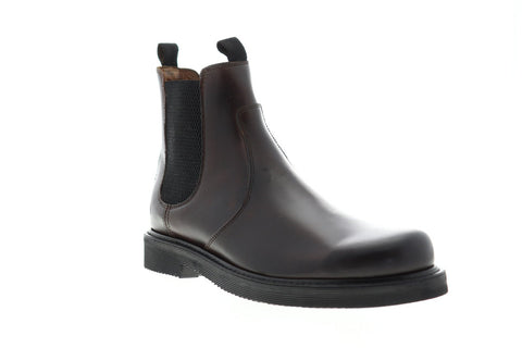 Frye Johnny Chelsea 80569 Mens Brown Leather Chelsea Slip On Boots Shoes