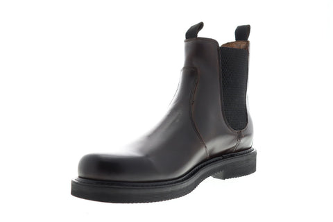 Frye Johnny Chelsea 80569 Mens Brown Leather Slip On Chelsea Boots Shoes