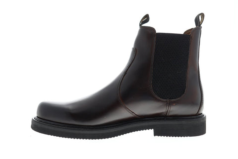 Frye Johnny Chelsea 80569 Mens Brown Leather Chelsea Slip On Boots Shoes