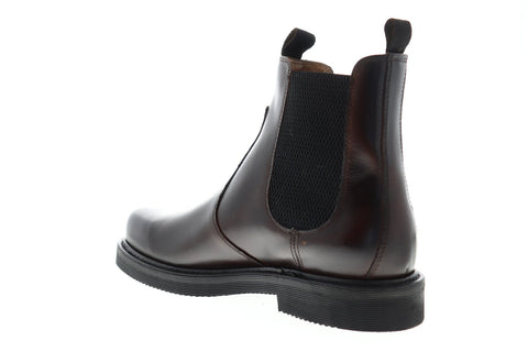 Frye Johnny Chelsea 80569 Mens Brown Leather Slip On Chelsea Boots Shoes