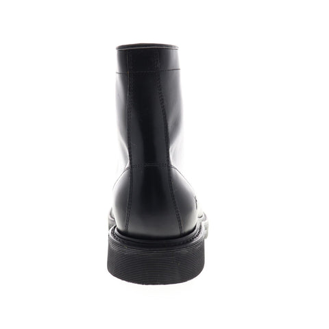 Frye Johnny Combat 80571 Mens Black Leather Lace Up Casual Dress Boots Shoes