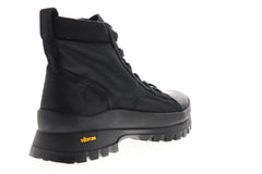 Frye Korver Utility Boot 80573 Mens Black Canvas Lace Up  display picture 3